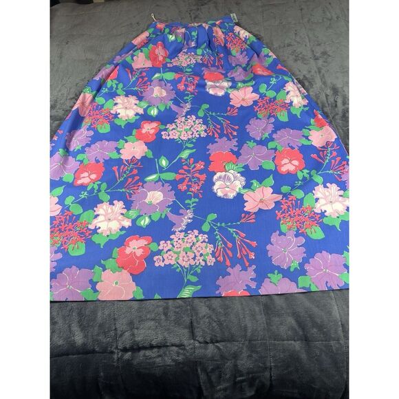 Lilly Pulitzer Vintage 70s Womens‎ Skirt Beautiful Blue...